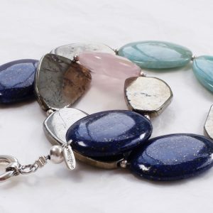 Bracelet Lapis Lazuli création bijoux
