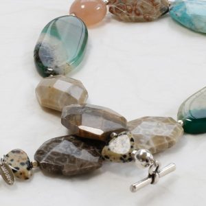 Collier créatrice bijoux opale